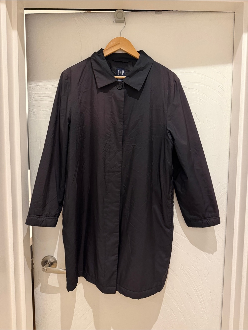 GAP Black Trench Coat